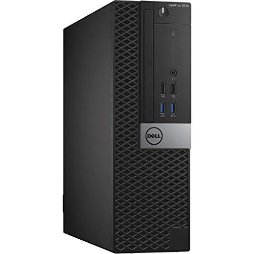 Dell Optiplex 3040 SFF Desktop-PC (überholt), CPU Intel Core i7-6700T, 8GB DDR3L RAM, 240GB SSD + 500GB Festplatte, HDMI-Anschlüsse und Display Port, Windows 10 + Office Paket