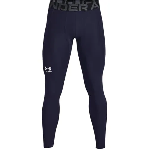 Under Armour® HG Leggings Tights Herren - Blau XL - Herren-Stoffhosen mit antibakteriellen Eigenschaften, ideal für sportliche Aktivitäten und optimalen Tragekomfort.