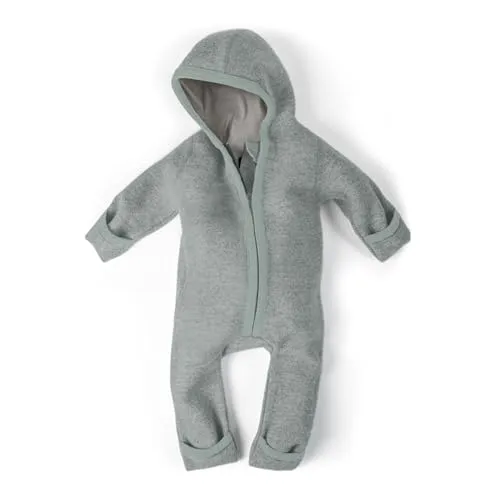 Ehrenkind® WALKOVERALL | Merino Schurwolle Overall für Babys - Overalls für Baby-Jungen, aus hochwertiger, strapazierfähiger Merino Walkwolle mit natürlicher Wasser- und Schmutzabweisung für maximalen Komfort und Bewegungsfreiheit.