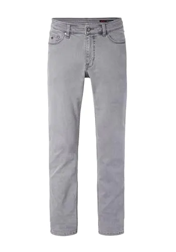 Paddocks Pipe Motion & Comfort Herrenjeans - Slim-Fit Jeans in Grey Stone mit optimaler Passform, niedriger Leibhöhe und Stretch für perfekten Tragekomfort und Rücksprung.