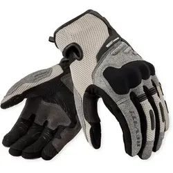 Revit Cavern Motorrad Handschuhe XL, schwarz-grau - Motorradhandschuhe mit nach außen verlegten Nähten, leitfähigem Gewebe für Touchscreen und Anti-Rutsch-Material für optimalen Grip.