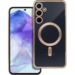 ELECTRO MAG COVER Handyhülle kompatibel mit MagSafe passend für SAMSUNG A55 gold - Gold