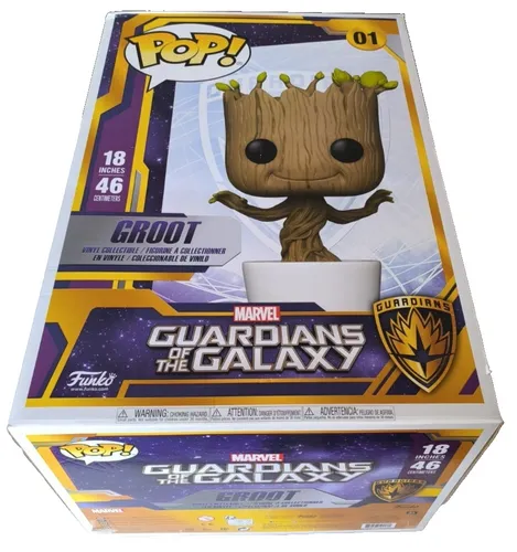 Funko Pop! Marvel: Guardians of The Galaxy - 18" Dancing Groot - Vinyl-Sammelfigur - Geschenkidee - Offizielle Handelswaren - Spielzeug Für Kinder und Erwachsene - Movies Fans
