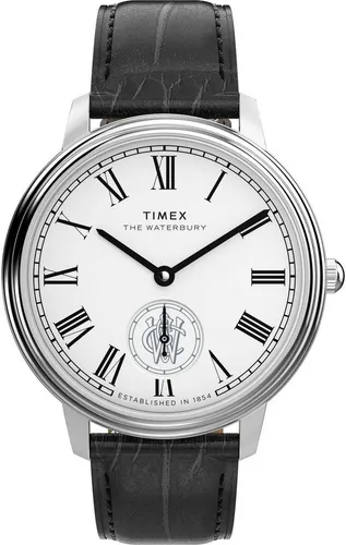 Timex Quarzuhr WATERBURY METROPOLITAN TW2Y23100AJ, Armbanduhr, Herrenuhr,Lederarmband,analog