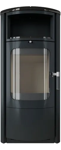 HARK Kaminofen »Opera M« – 7 kW Dauerbrandofen mit eleganten Ofenkacheln - Kaminöfen, eleganter Dauerbrandofen mit 7 kW Leistung, ideal zur effizienten Raumheizung und ausgestattet mit praktischen Features wie automatischer Luftregelung und Gussmulde.