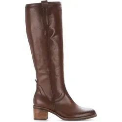 GABOR Damen Stiefel Gr. 40, eleganter Langschaftstiefel in cognac - Stiefel von GABOR aus hochwertigem Kalbsleder mit Best Fitting-Ausstattung für optimalen Tragekomfort. Ideal für stilvolle Auftritte.