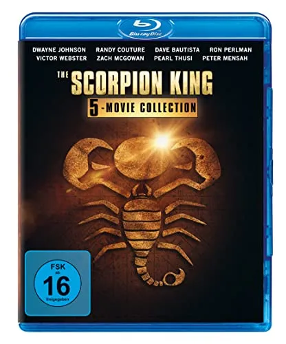 The Scorpion King - 5 Movie Collection [Blu-ray] - Filme: Spannende Action-Saga mit 5 Filmen in einer Sammlung, ideal für Abenteuer-Fans und Filmabende.