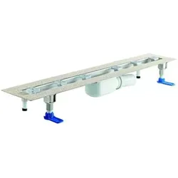 Dallmer CeraLine Plan F Duschrinne 1100mm DN 50 - Sanitärinstallation, hochwertige Duschrinne mit elegantem Design für barrierefreies Duschen und optimale Wasserableitung.