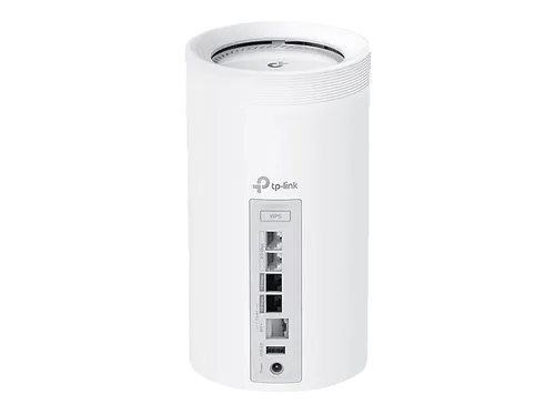 TP-Link Deco BE85 Wi-Fi 7 Mesh WLAN-Set - Router mit blitzschneller Wi-Fi 7 Geschwindigkeit von bis zu 19 Gbps, ideal für große Haushalte und moderne Anwendungen dank Multi-Link-Betrieb und verbesserter Sicherheit.