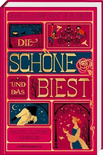 Die Schöne und das Biest – Märchenbuch mit interaktiven Extras - Belletristik mit kunstvollen Illustrationen und interaktiven Elementen, die die zeitlose Liebesgeschichte neu erlebbar macht.