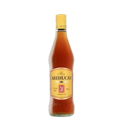 Arehucas Carta Oro Rum - Kanarischer Rum mit über 100-jähriger Tradition, süß-würzig im Geschmack und ideal für Cocktails oder pur. Jetzt bei mySpirits entdecken!