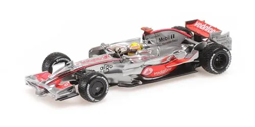 MINICHAMPS 530084332 - Vodafone McLaren Mercedes - Mp4/23, Lewis Hamilton, Maßstab: 1:43, metallic grau