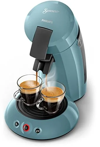 Senseo HD6553/20 Freistehende Halbautomatische Kaffeemaschine - 1-Tassen-Kaffeemaschine aus Kunststoff mit 0,7 L Wassertank für schnellen Kaffeegenuss mit Pads.