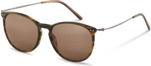 Rodenstock R3312 A151 brown structured, gunmetal 53/17/140 Uni Sonnenbrillen