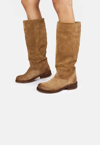FELMINI Cooper A712 Bikerstiefel aus Leder - Wanderschuhe mit Vintage-Lederverarbeitung und rutschfester Sohle, ideal für stilvolle Outfits und sicheren Halt bei jedem Schritt.