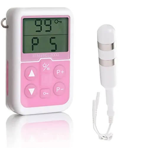Beckenbodentrainer mit Vaginalsonde für Frauen - Reizstromtherapie zur Stärkung des Beckenbodens, tragbar und effektiv für Muskelaufbau und -stimulation, ideal bei Inkontinenzproblemen.