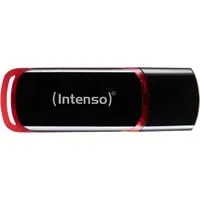 Intenso Business Line 32 GB USB-Stick USB 2.0 schwarz-rot – Hochwertiger und federleichter Speicherstick mit elegantem Design für schnelle Datenübertragungen - 