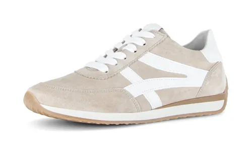 Gabor Sneaker Low Beige 39 EU (6 UK) - Bequeme Sneaker in Beige, Größe 39 EU. Ideal für den Alltag, mit hochwertiger Verarbeitung und zeitlosem Design.