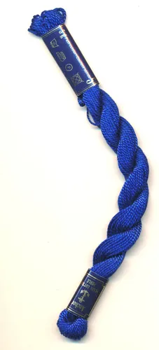 Perlgarn N° 5  - Nasenstickgarn blau 5 g