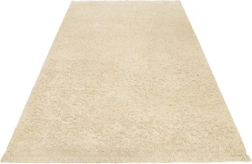 Esprit Hochflor-Teppich Dantep, beige - Teppich mit 35 mm Höhe und weichem Langflor, ideal für gemütliche Wohnzimmer. Schallschluckend und schmutzabweisend für einfache Pflege.