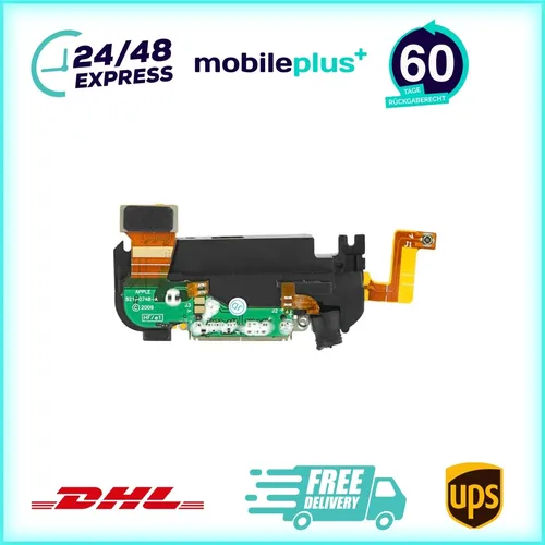 Ladebuchse für iPhone 3GS Schwarz Dock Connector Flex Ersatz