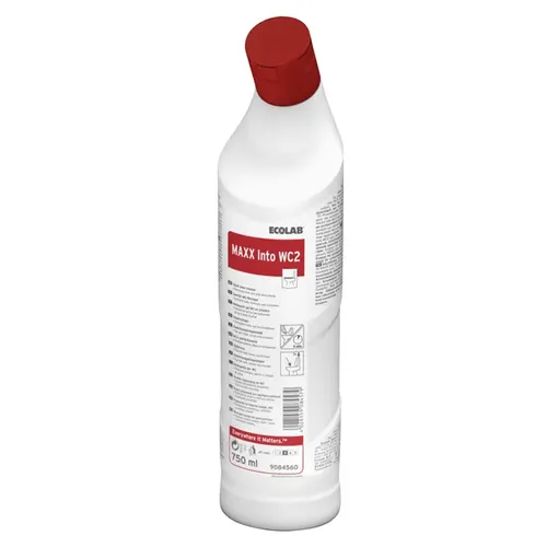 Ecolab Maxx Into WC2 750 ml WC-Reiniger gegen Kalk und Urinstein 9084560