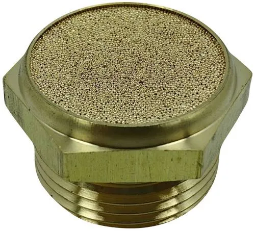 TRU COMPONENTS Druckluft-Schalldämpfer TC-12770344 Außengewinde G1 15 bar Messing 1St.