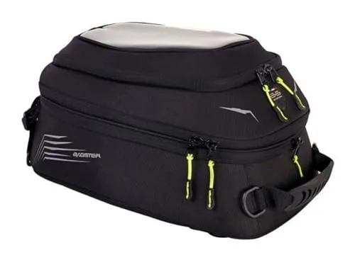 Bagster Tankrucksack Signature Tabs Schwarz - 25 Liter - Tankrucksack für Motorräder mit 25 Litern Volumen, leichtes Design von nur 1.3 kg, ideal für lange Fahrten und praktische Aufbewahrung.