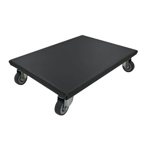 Transportroller 30x40cm - Robuster Blumenroller für 150kg - Gefäßroller mit einer Tragfähigkeit von 150 kg, ideal für schwere Pflanzen und Möbel. Praktisch und mobil dank 50 mm Rädern.