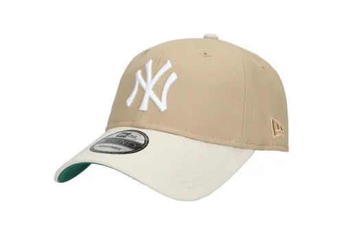 New Era 9Twenty Unisex Cap - WS New York Yankees camel stone - Unisex Baseballcap in Beige, perfekt für Freizeitaktivitäten. Aus 100% Polyester, bietet sie einen bequemen Sitz und lässigen Sportstil.