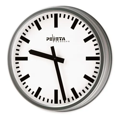 Peweta Außenuhr 81.730.421 – Präzise Zeitmessung für den Außenbereich - Hochwertige Außenuhr mit DCF-Signal, wetterfest und ideal für den Garten oder die Terrasse. Genießen Sie stets die genaue Uhrzeit im Freien.