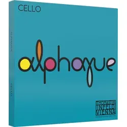 AL400 Alphayue Cello 3/4 Saitensatz - Hochwertiger Saitensatz für 3/4 Cello, Stärke: Medium, Mensur: 65,0 cm. Mit farbig codierten Ball Ends für einfache Handhabung und präzisen Klang.