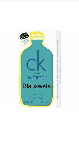 Calvin Klein CK One Summer 2020 Eau de Toilette Spray 100 ml - Herren Duft mit erfrischenden Zitrusnoten, perfekt für die warmen Monate und ideal für jeden Anlass.
