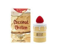 Arabiyat Sugar Coconut Chiffon Eau de Parfum 100 ml Unisex - Verwöhnen Sie Ihre Sinne mit diesem unwiderstehlichen Duft, der Kokosnuss und Jasmin vereint. Ein elegantes Dufterlebnis für besondere Momente, das Behaglichkeit und Genuss verspricht.