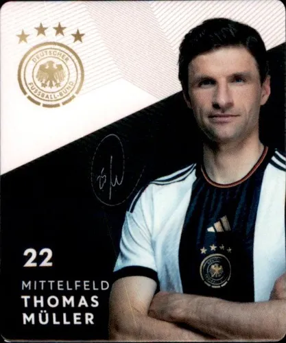 Karte 22 - Thomas Müller - WM 2022 REWE