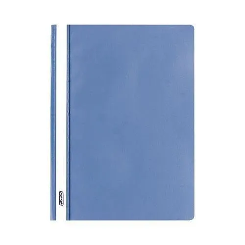 Herlitz Schnellhefter DIN A4 Blau - Hefter & Mappen, ideal für die Organisation von Dokumenten im DIN A4 Format, robust und langlebig.