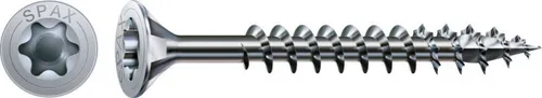 Universalschraube Senkkopf Stahl T 20 4,5x70 mm - 500 Stück - Werkstatteinrichtung, selbstschneidende Schraube mit 4CUT Spitze für schnelle und sichere Befestigung ohne Vorbohren, korrosionsgeschützt durch galvanische Verzinkung.