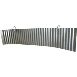 Windschutz für Gasbrenner und Paellapfannen - Praktischer Windschutz für Gasbrenner, ideal zum Grillen und Zubereiten von Paella. Flexibel anpassbar, sorgt für gleichmäßige Hitzeverteilung und optimales Kochen unter widrigen Bedingungen.