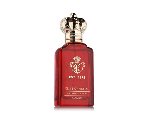 Clive Christian Crown Collection Matsukita Parfum Spray 50 ml - Ein einzigartiger Unisex-Duft mit intensiver Konzentration, inspiriert von der Eleganz einer japanischen Prinzessin. Erleben Sie die faszinierende Mischung aus frischen und holzigen Noten für einen unvergesslichen Duft.