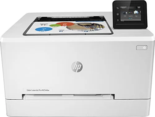 HP Color LaserJet Pro M254dw Farblaserdrucker (Laserdrucker, WLAN, LAN, Duplex, Airprint) weiß