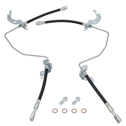 GEPCO 2X Bremsleitung Hinten für Opel Astra G H Combo Meriva Zafira - Auto-Bremsleitungen mit professioneller Qualität, passend für Opel-Modelle und gefertigt nach OEM-Spezifikationen für optimale Sicherheit.