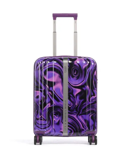 Travelite Lascana Edition 4-Rollen Trolley mehrfarbig 77447-19 - Trolley mit 4 Rollen, stilvolles Design und leichtgängige Mobilität für stressfreies Reisen.