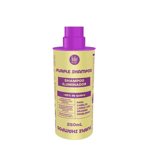 Lola From Rio Purple Shampoo Iluminador 250ml - Aufhellendes Shampoo
