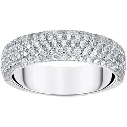 THOMAS SABO Fingerring aus Silber 925 mit Zirkonia - Eleganter Ring aus handgefertigtem Sterlingsilber (925) mit funkelndem Zirkonia, ideal für jeden Anlass – ob Büro oder Feier. Perfektes Geschenk für besondere Momente!
