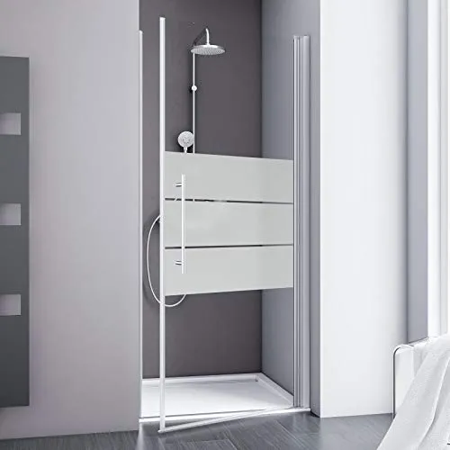 Schulte Alexa Style 2.0 ExpressPlus Duschkabine - Duschtüren mit großzügigem Einstiegsbereich und integriertem Heb-Senk-Mechanismus für verbesserte Dichtigkeit und einfachen Zugang.
