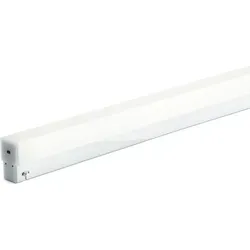 LED Wand- & Deckenleuchte Badleuchte Lotis 90cm Chrom IP44 16,5W 1130lm Switch Tone 3000K-6500K mit Sensor - Silber