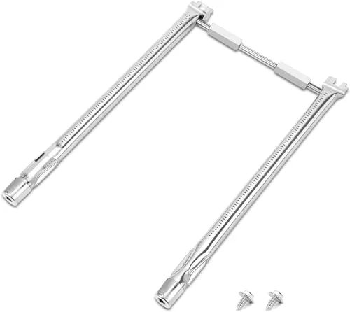 GFTIME 69785 Grill Brenner 45.7cm für Weber Spirit I & II - Grillersatzteile für Weber Spirit E210/S210, aus hochwertigem 304 Edelstahl für Langlebigkeit und gleichmäßige Flamme. Einfach zu installieren und zu reinigen, macht Ihren Grill wieder wie neu!