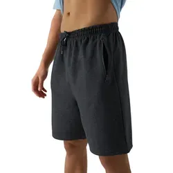 Smith & Solo Sweatshorts Kurze Hose Herren Shorts (1-tlg) Elasthan grau L