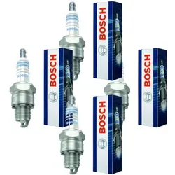 4x Zündkerze BOSCH 0 241 235 754 für Hyosung Sachs Hercules Pgo Motorcycles Avanti