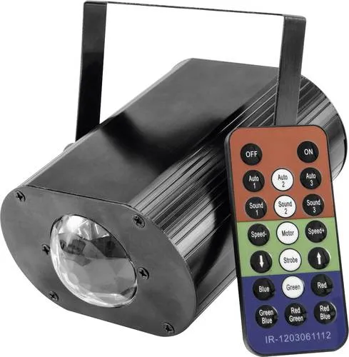Eurolite H2O TCL LED-Effektstrahler 5W - Effektstrahler für kreative Lichtakzente, ideal zum Anstrahlen von Spiegelkugeln und zur Party- oder Schaufensterdekoration.